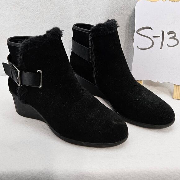 Aerosole Gravel wedge ankle bootie, size 7.5 NWOT - Picture 1 of 7